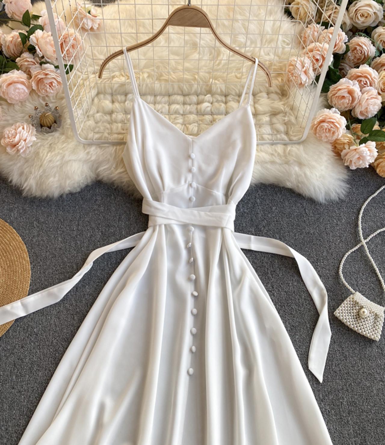 Robe en mousseline de soie mignonne et tendance 740