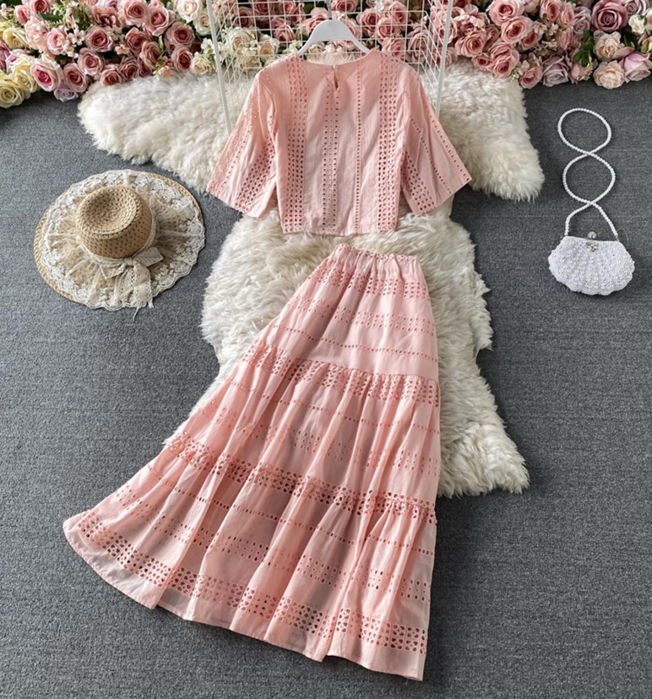 Robe mignonne en deux pièces de style A 710