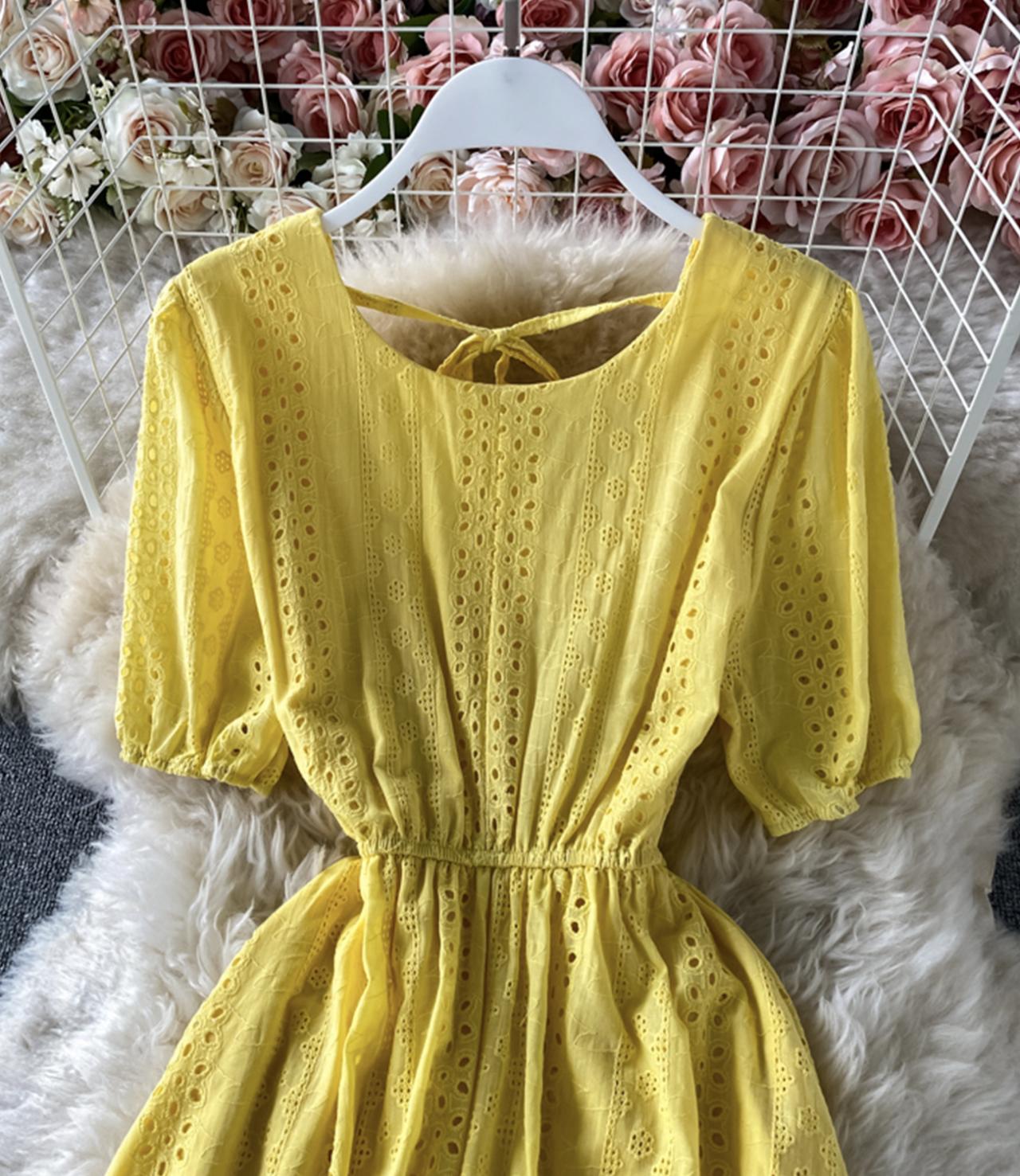 Robe courte mignonne à la mode 722