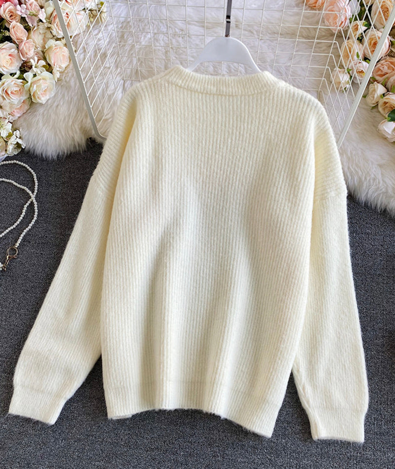 Cute smiley sweater 057