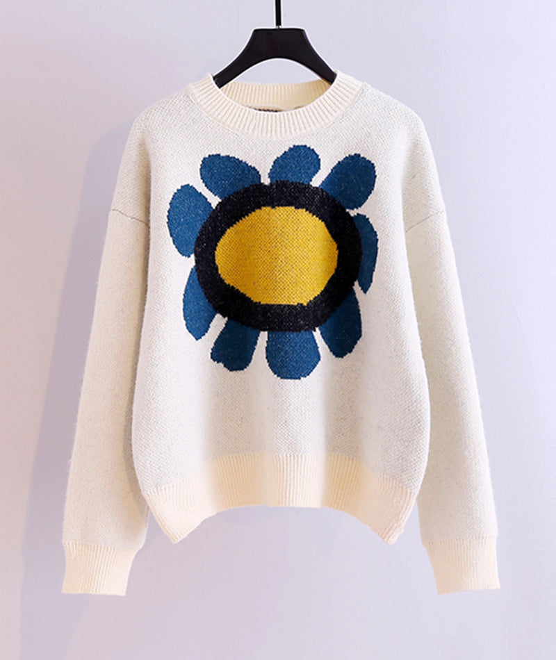 Sweater cute long sleeve sweater 063