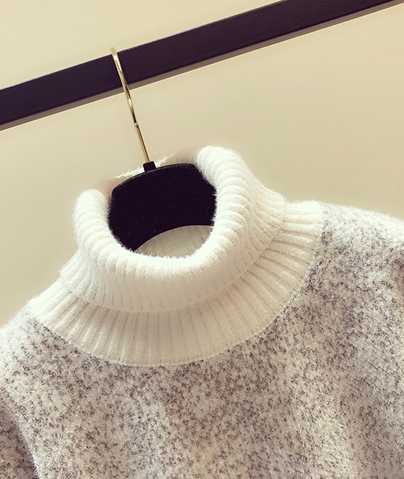 Sweater cute turtleneck sweater 123