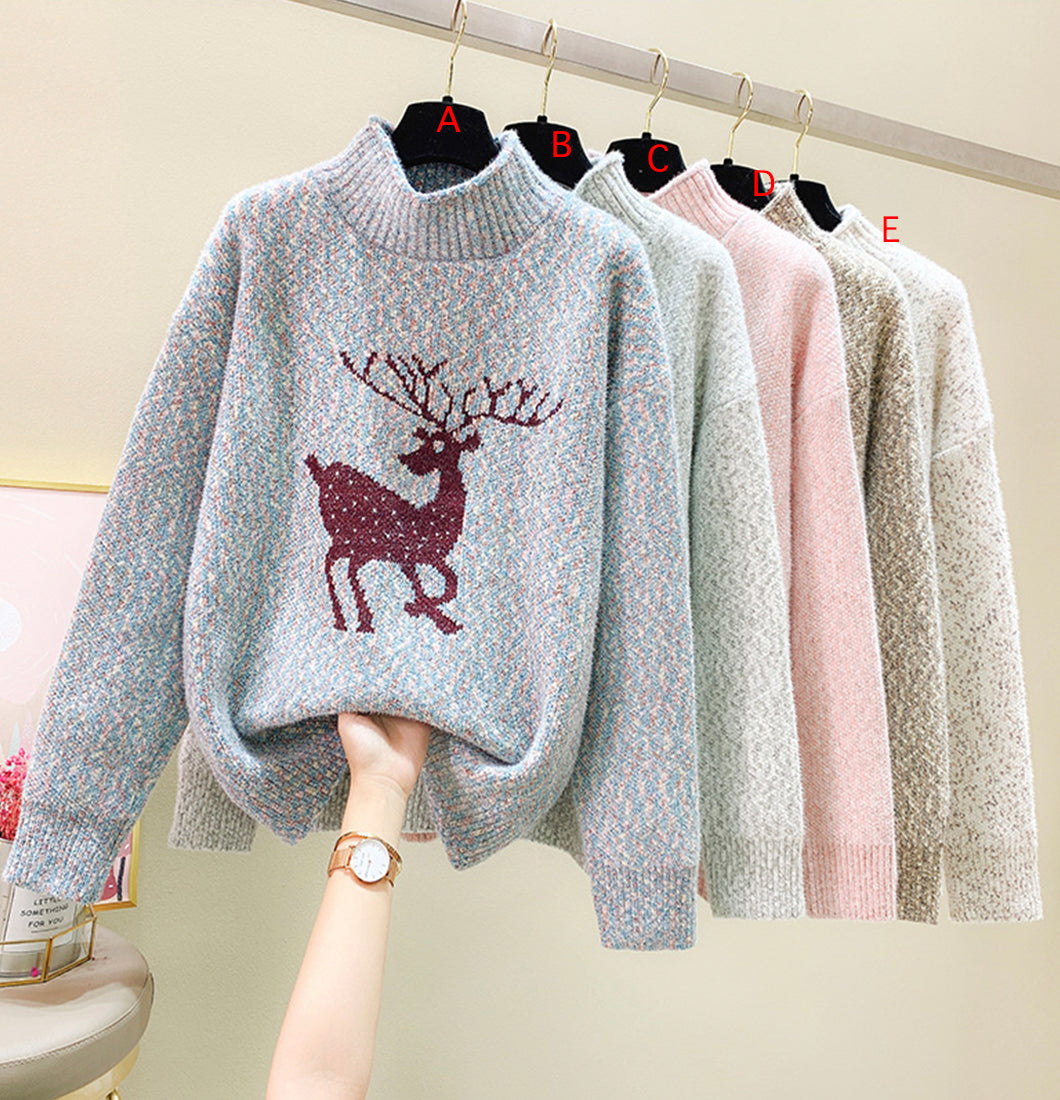 Cute long sleeve sweater 050