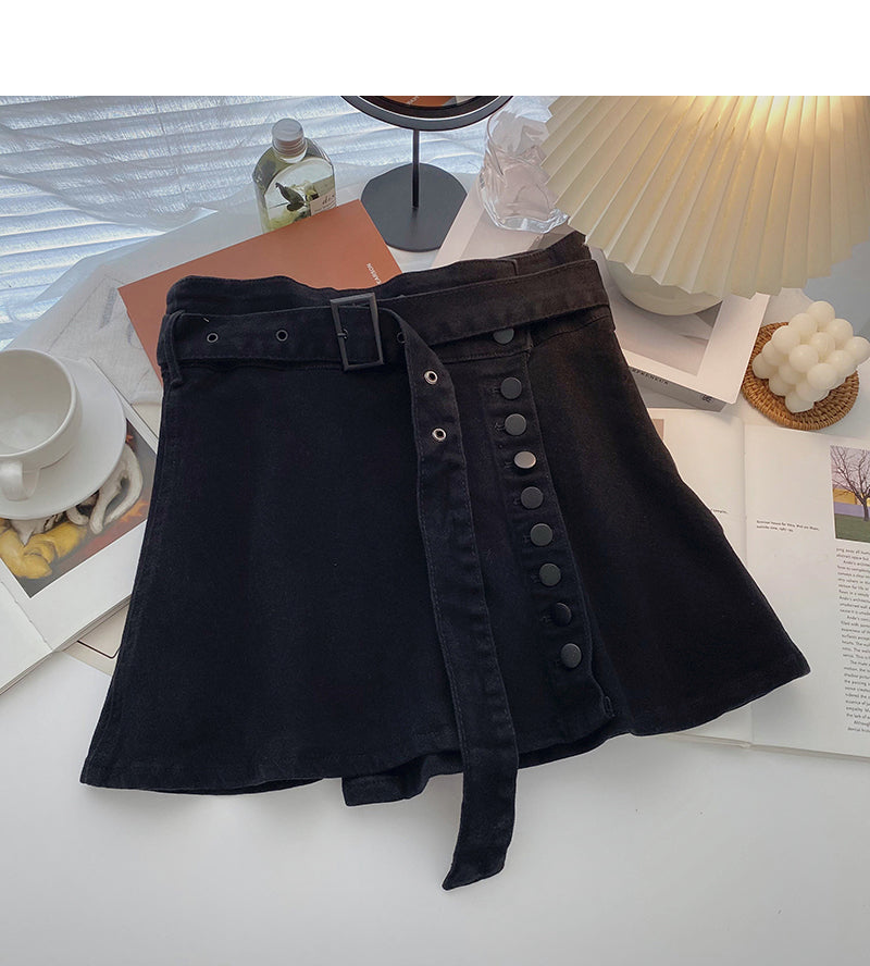 New Korean fashion small high waist skirt 5415