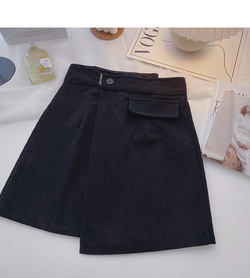 New Korean minority fashion versatile skirt 5405