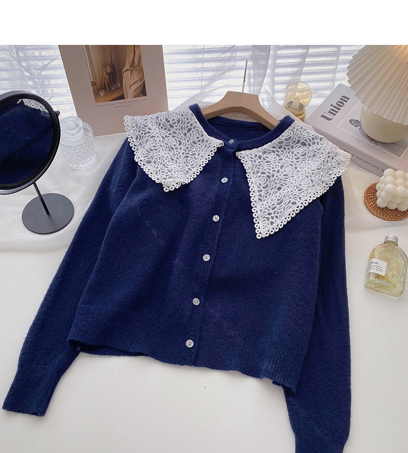 New Korean version of foreign style long sleeved sweater 5901
