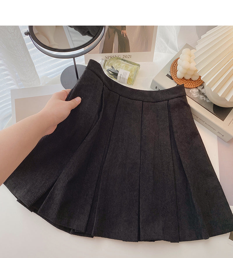 Nouvelle jupe slim rétro de mode coréenne 5643