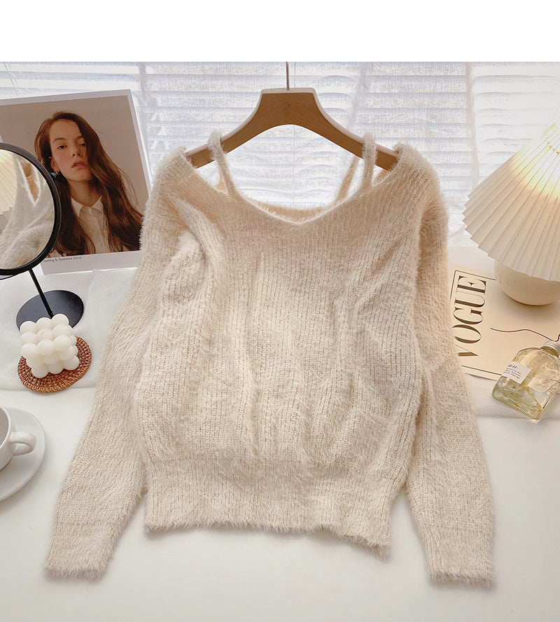 Korean design long sleeve top 5897