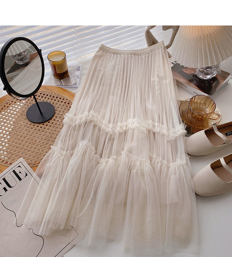 New Korean retro fashion A-line dress 5788