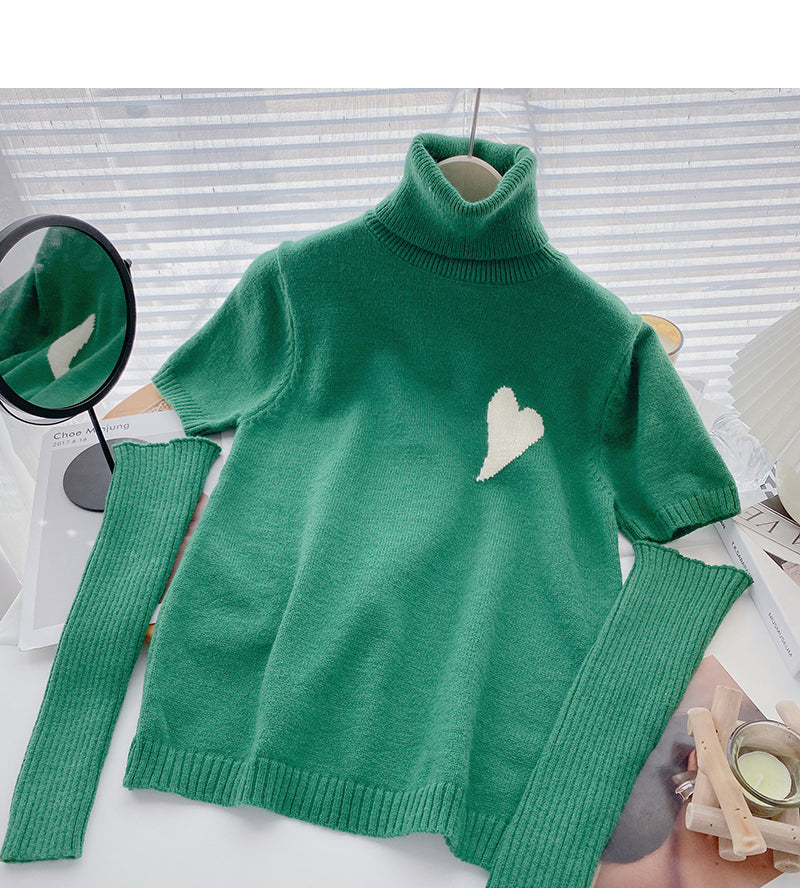 Pullover mit Stehkragen im Design Sense zwei langärmlige Oberteile 6608