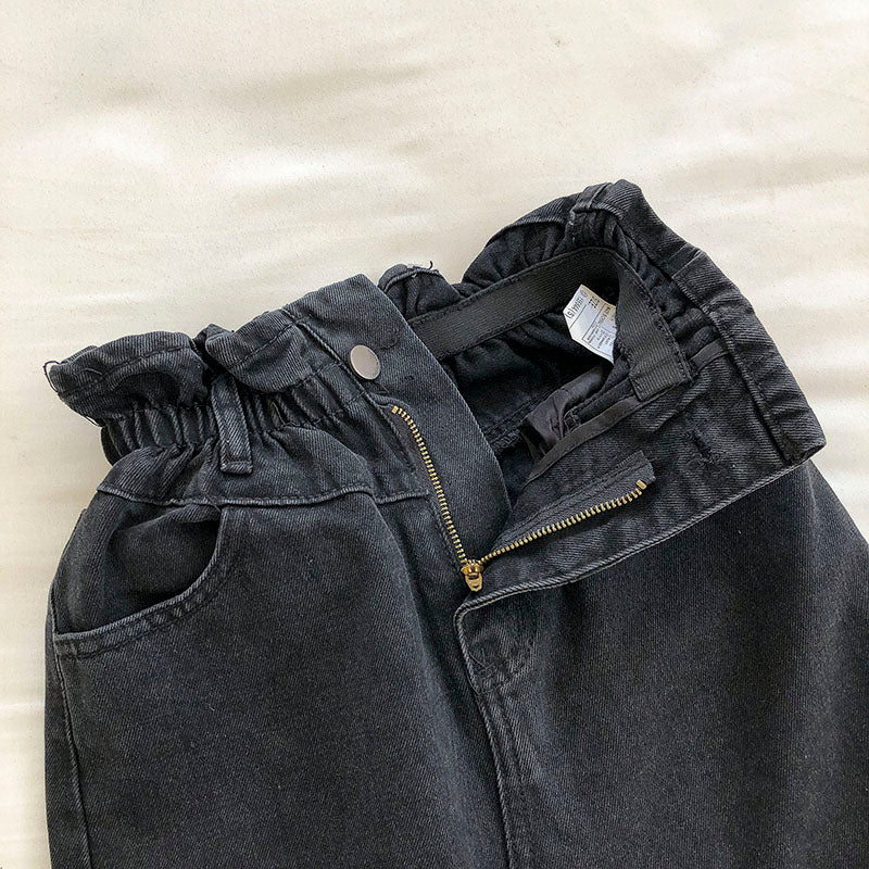 Denim skirt design, split Hip Wrap Skirt, fashion belt 5675