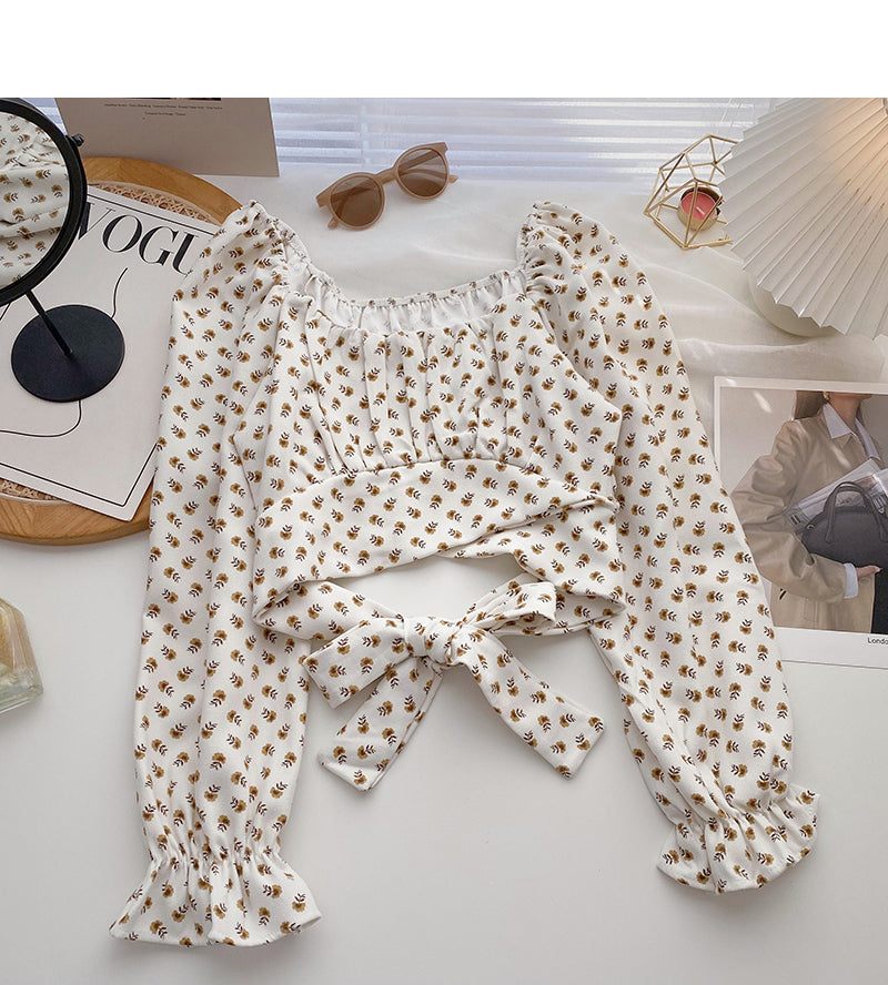 Neues koreanisches schlankes kurzes Bandage-Top 6349