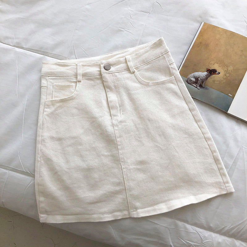 Einfacher Rock Neue koreanische Version Anlaufschutz 5327