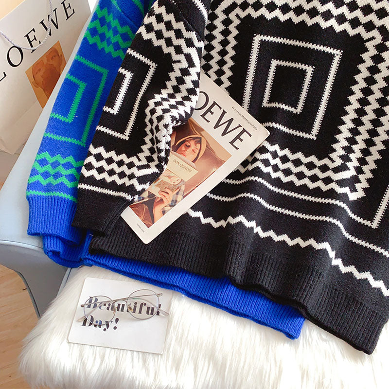 Vintage fauler Pullover neuer Pullover 5124