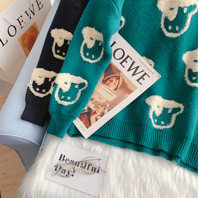 Loose lazy Korean student T-Shirt Top 5198