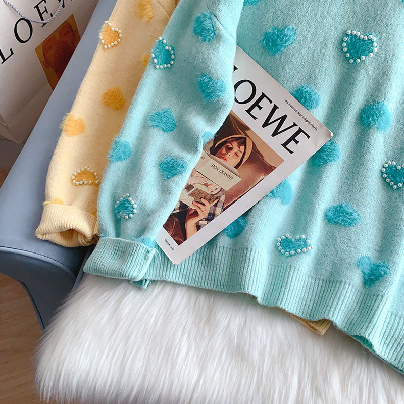 Love sweater sweet sweater top 5069