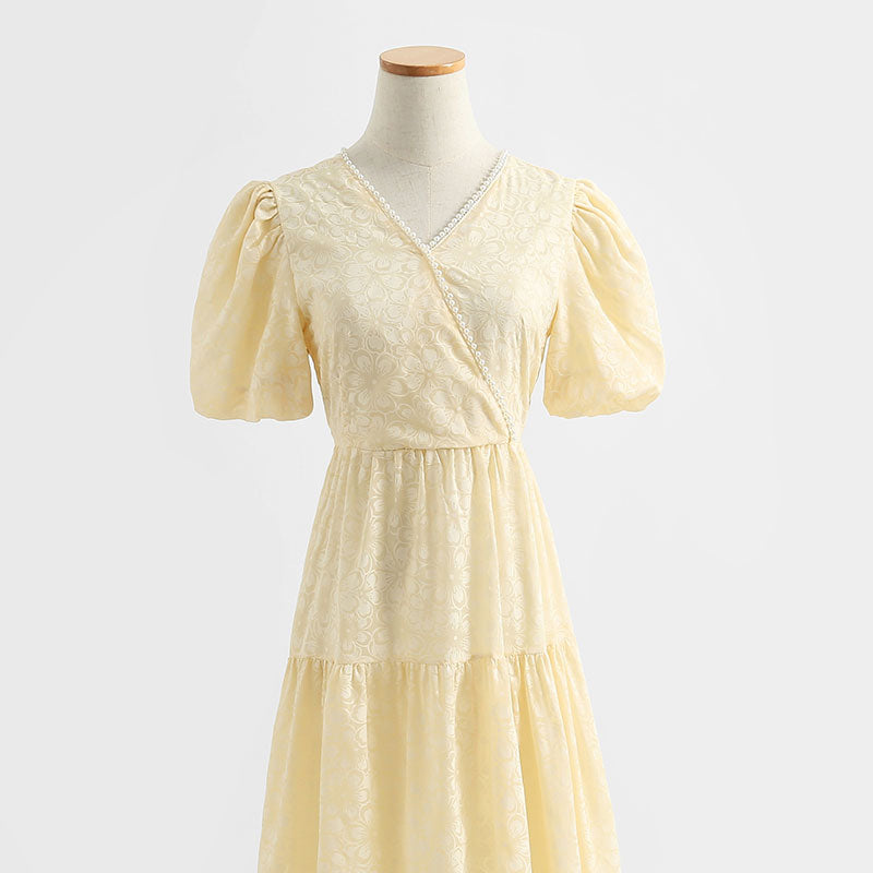 New French retro first love dress Princess Dress 4289