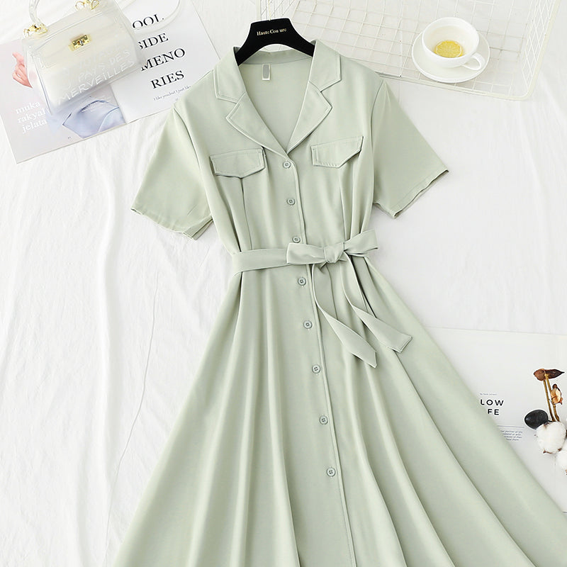 New style temperament small skirt irregular thin long skirt 4242