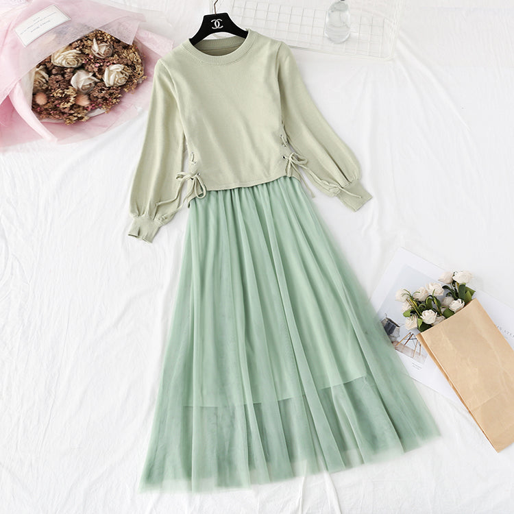 New knitted mesh skirt new knitted mesh skirt 4296