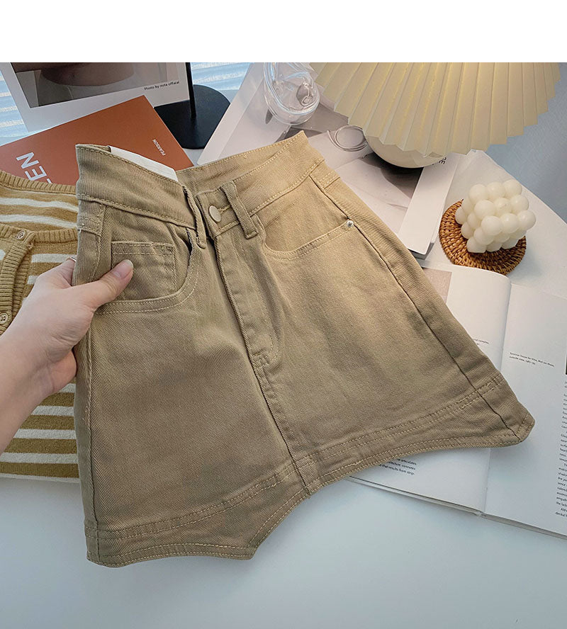 Irregular design slim high waist skirt 5454