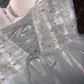Tiffany blue tulle beaded tulle short homecoming dress prom dress evening dress gh4388