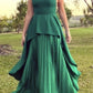 Green Elegant Fashion Suspender Long Satin Prom Dress Evening Dress Wedding Mother Dress Party Dress  gh3786