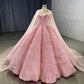 Wunderschönes, glänzendes Umhang-Cape aus Tüll mit Strasssteinen in Rosa, langes Ballkleid mit Pailletten, Abendkleid zum Erwachsenwerden, gh3162