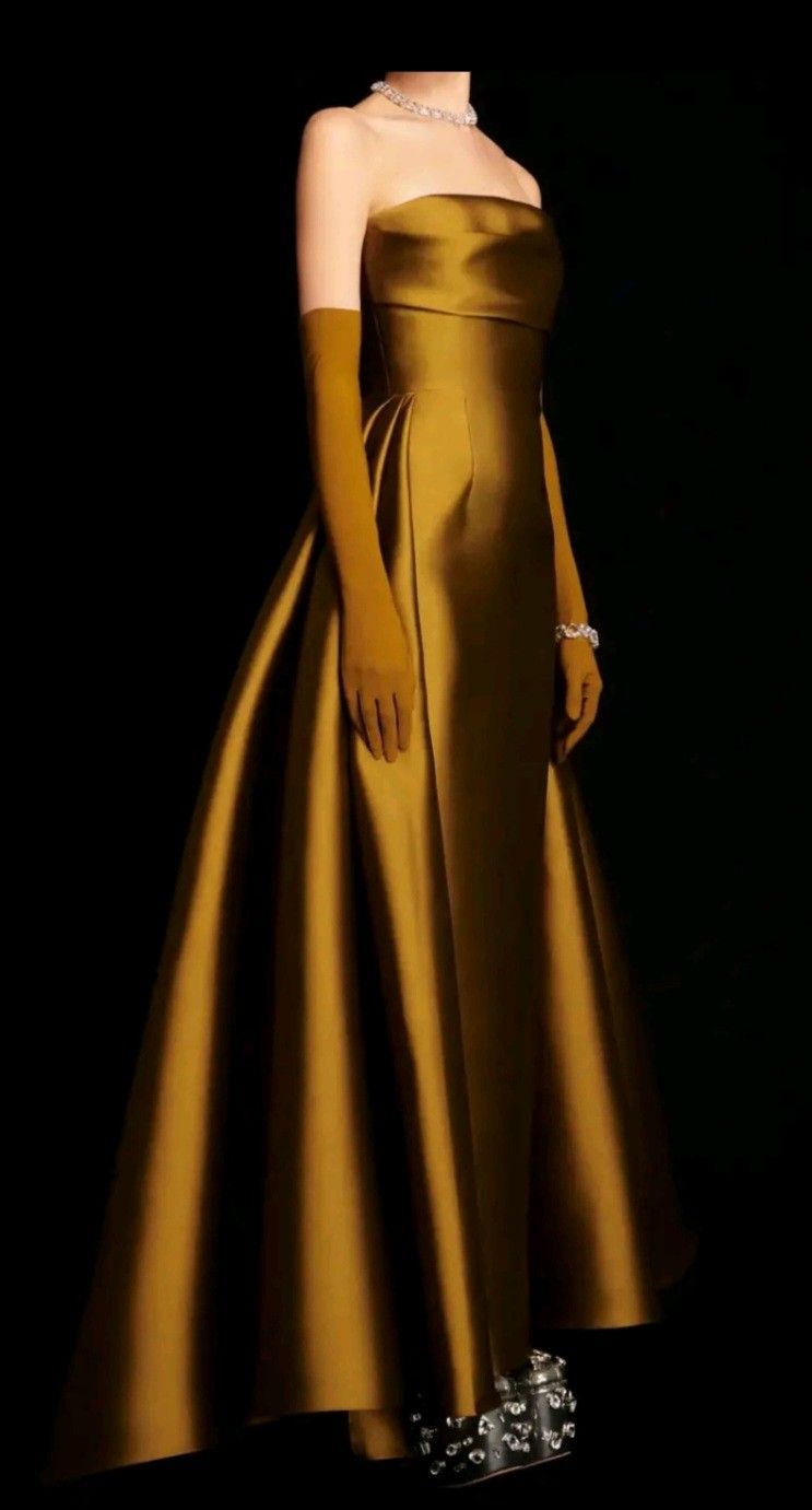 girlhomeshops-Tight elegant satin long evening gown prom dress tight dress gh5763