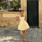 Girlhomeshops-Yellow fashion sweet backless elegant short satin homecoming dress birthday dress gh5268