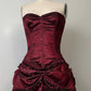 girlhomeshops-Vintage Burgundy corset homecoming dresses tight hoco dresses gh5808