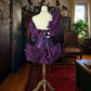 Girlhomeshops-Purple Unique Tulle Princess Short Formal Homecoming Dress Birthday Party Dress gh5357