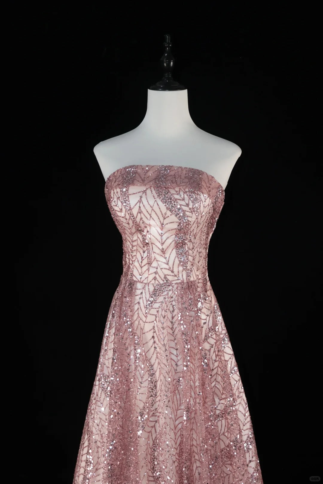 Glitter Gold Bling Bling Long Beaded Ball Gown Evening Gown Graduation Gown Adult Gown gh4540