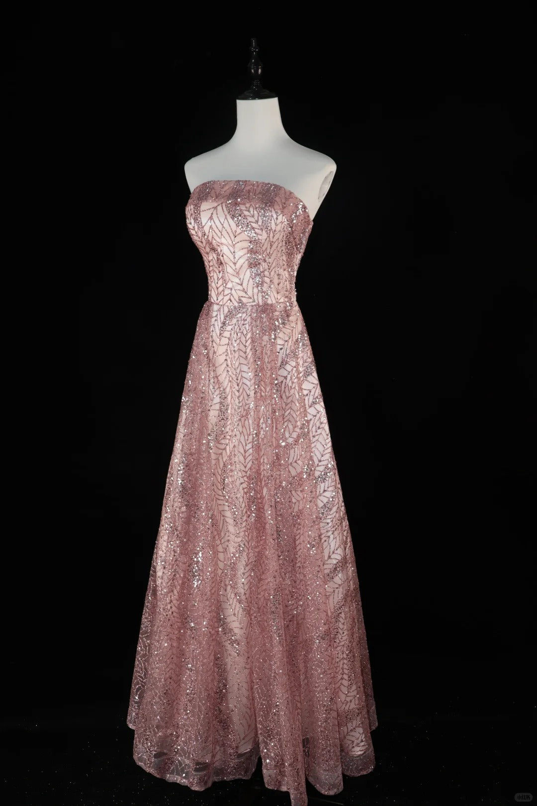 Glitter Gold Bling Bling Long Beaded Ball Gown Evening Gown Graduation Gown Adult Gown gh4540