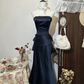 girlhomeshops - Nouvelle robe de soirée bleu marine gh6121