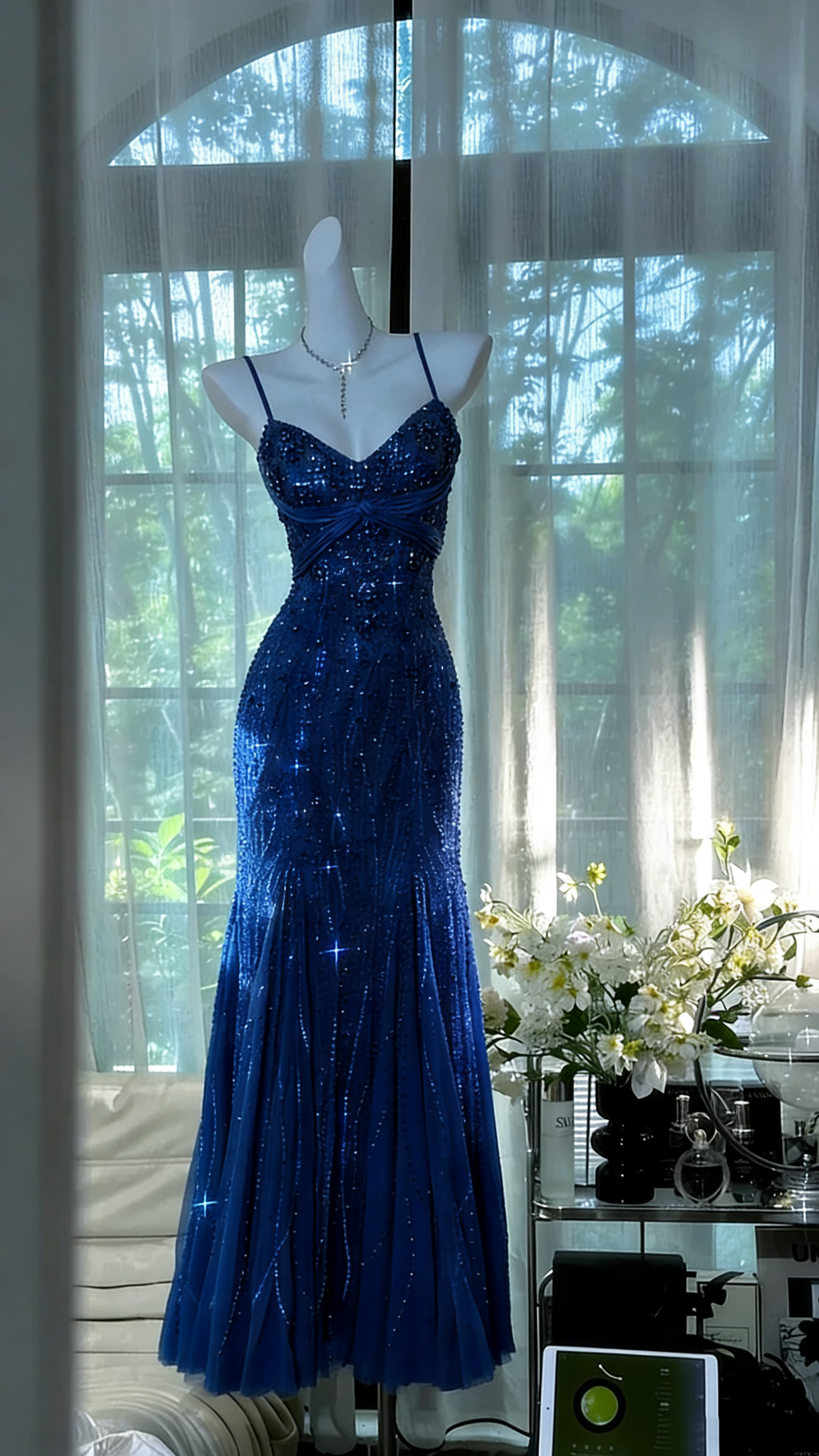 Gold Grass Green Vintage Beading Long Elegant Chiffon Homecoming Dress Ball Dress Evening Dress Birthday Party Dress Date Dress Prom Dress gh4681