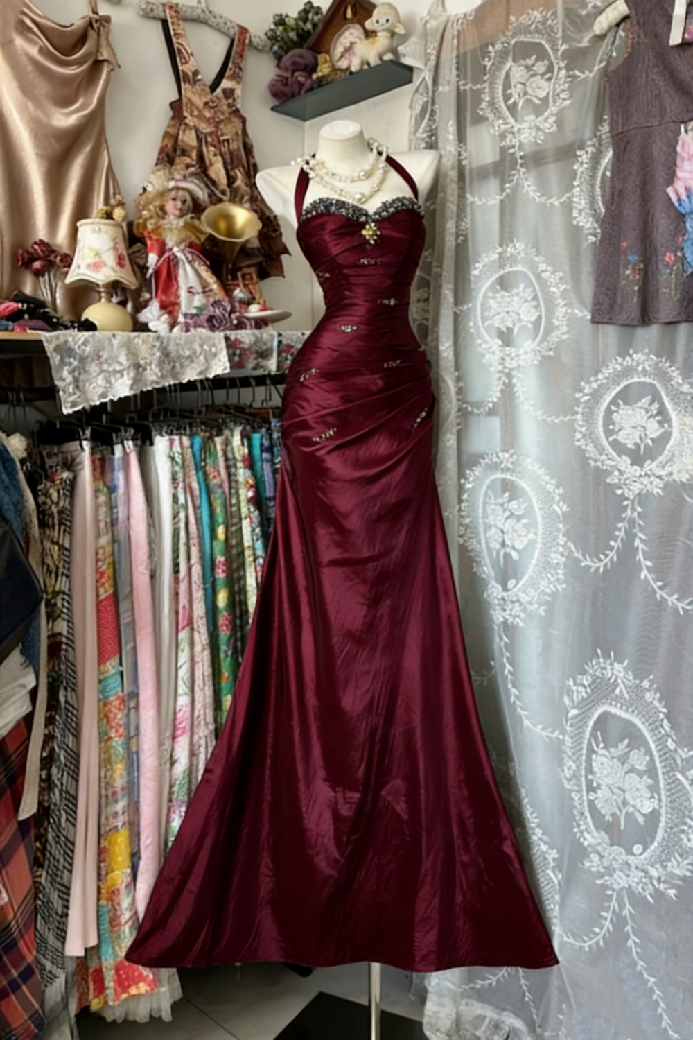 Robe rétro pour anniversaire gh6694