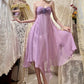 Purple Floral Elegant Short Homecoming Dress Chiffon Ball Gown Evening Gown Party Dress Bridesmaid Dresses gh4462