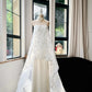 Girlhomeshops--White exquisite lace long elegant fairy wedding prom dress gh5446