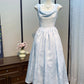 Robe de soirée élégante bleu clair pour fille, longue robe de bal en satin, robe de soirée, robe d'anniversaire, robe de demoiselle d'honneur gh4544