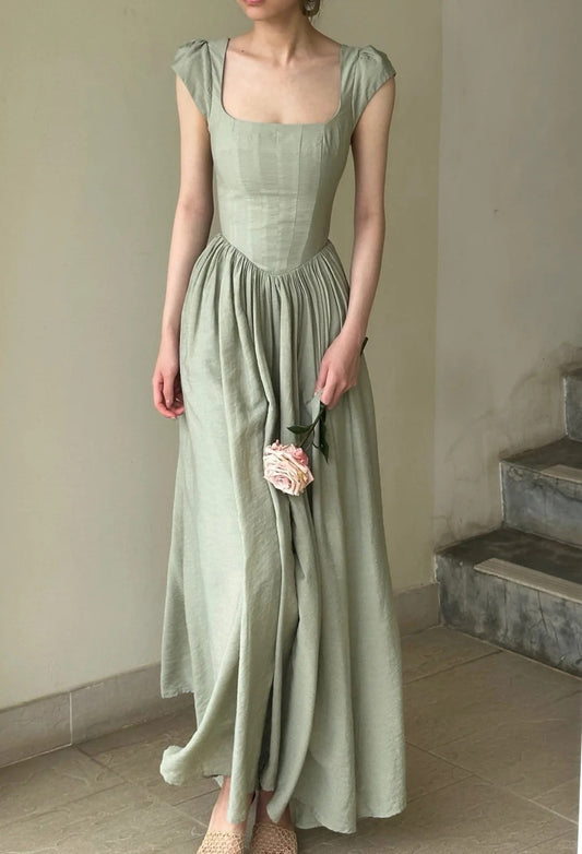 girlhomeshops--Bridesmaid Dresses Green/Wine Red/Pink/Royal Blue/Brown/Burgundy Simple And Elegant Long Formal Chiffon Prom Dress gh5609