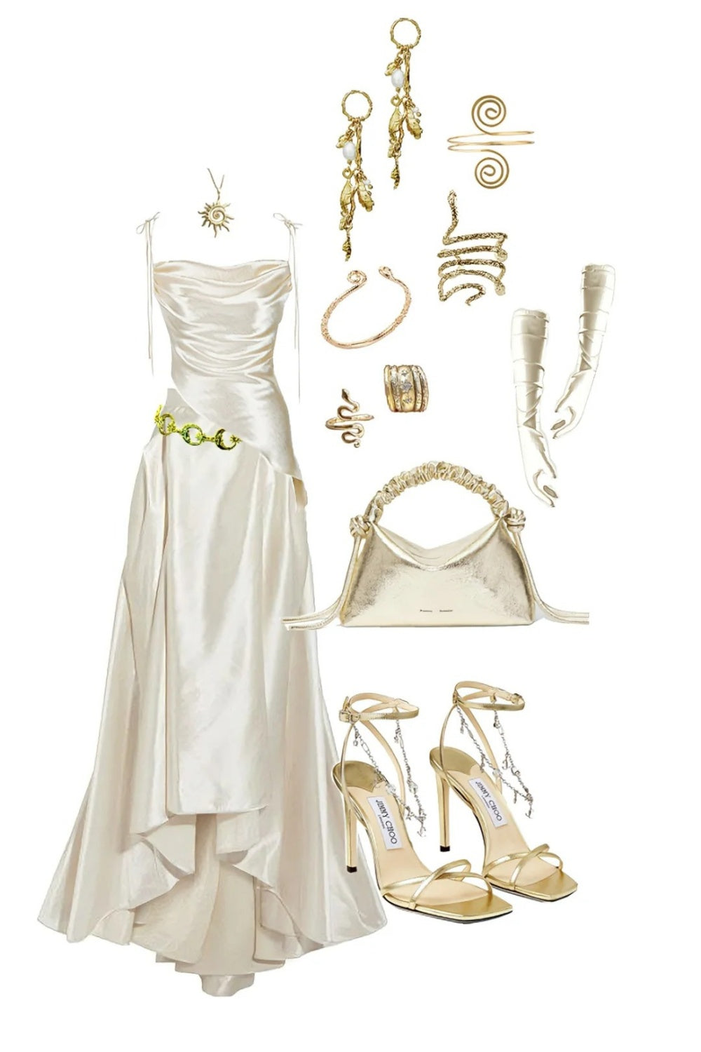 girlhomeshops-Fashionable Long Satin Dress gh6125