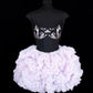 Girlhomeshops-Pink purple elegant fairy girl short puffy dress homecoming dress birthday dress gh5370