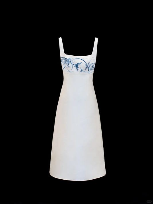 Girlhomeshops-White Delicate Floral Short Satin Homecoming Dress Birthday Dress gh5375