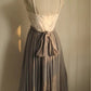 Gray Lace Vintage Homecoming Dress Short Chiffon Face Ball Gown gh4497