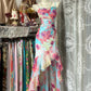 Girlhomeshops-Colorful Floral Elegant Long Chiffon Birthday Party Dress gh5172