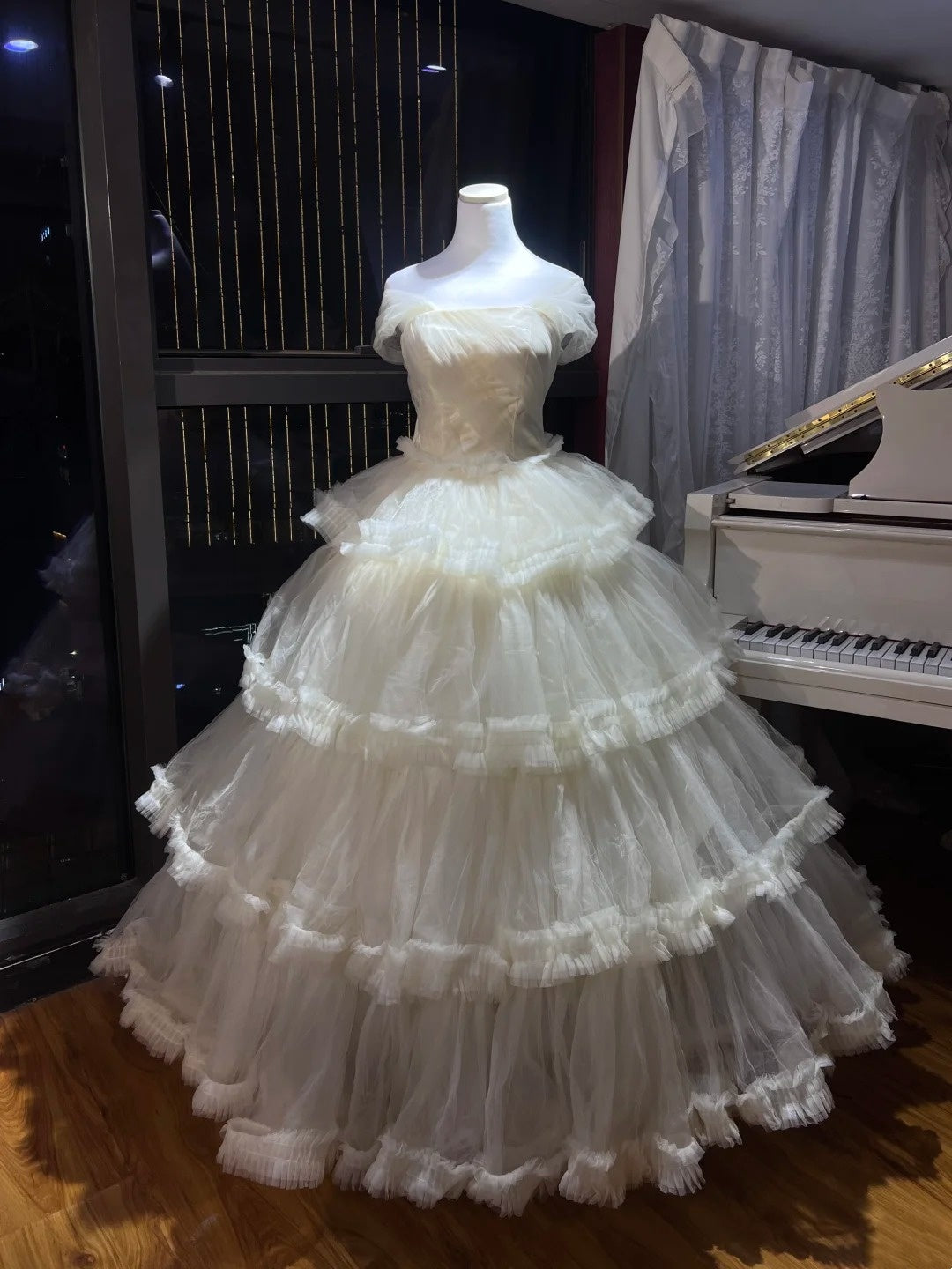 Sweet Long Tulle Princess Dress gh6727
