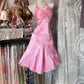 Pink Short Retro Dress Birthday Dress gh6688