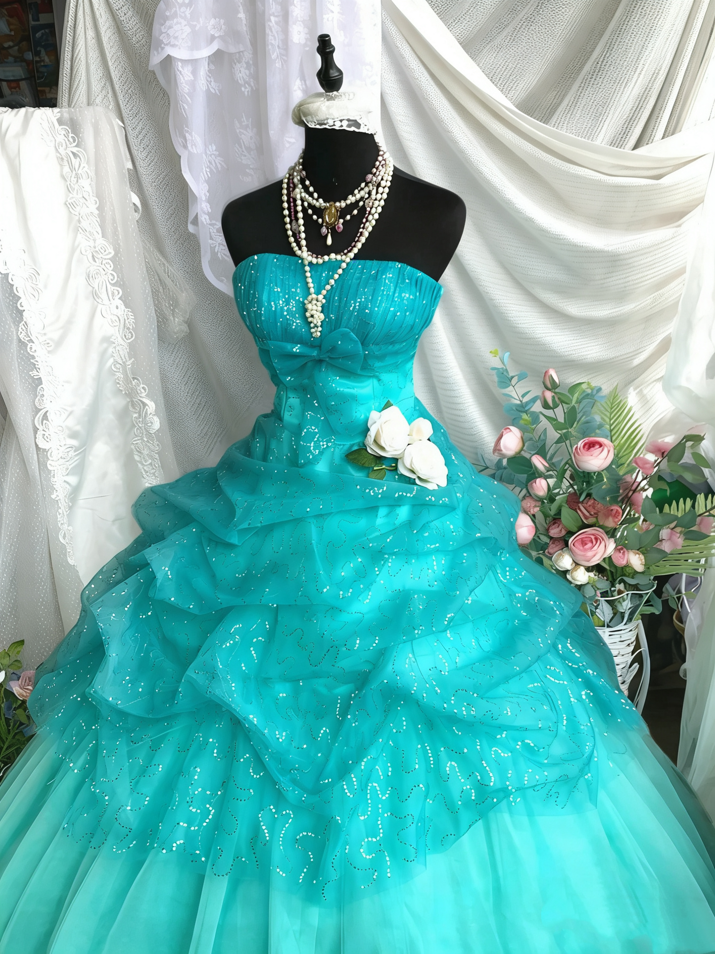 New Formal Ball Gowns And Graduation Gowns Quinceanera Dresses gh6497