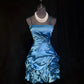 Blue Beaded Short Homecoming Dress Prom Dress Evening Dress gh4364