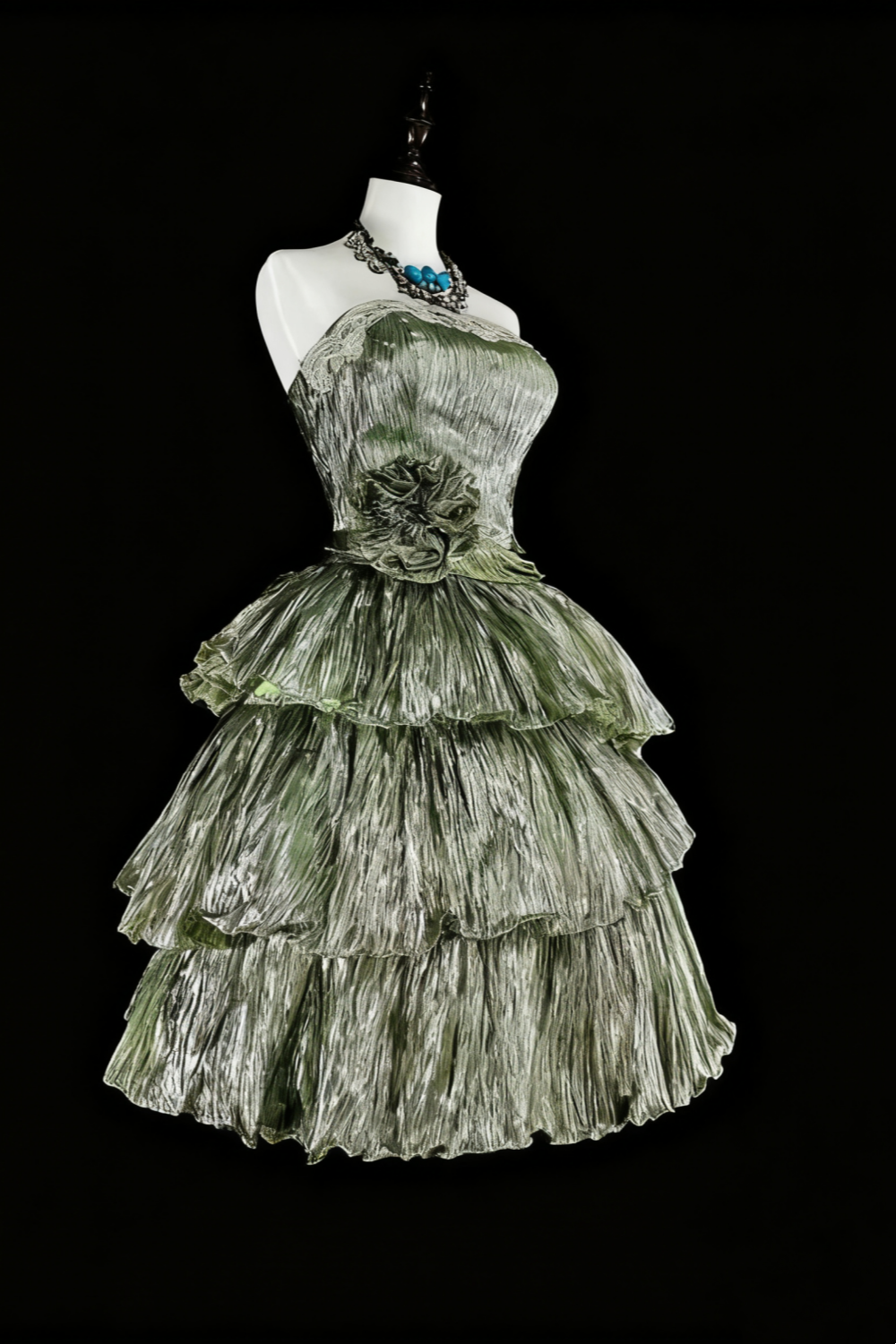 girlhomeshops-Birthday dress, short dress, green dress, cocktail dress gh6139